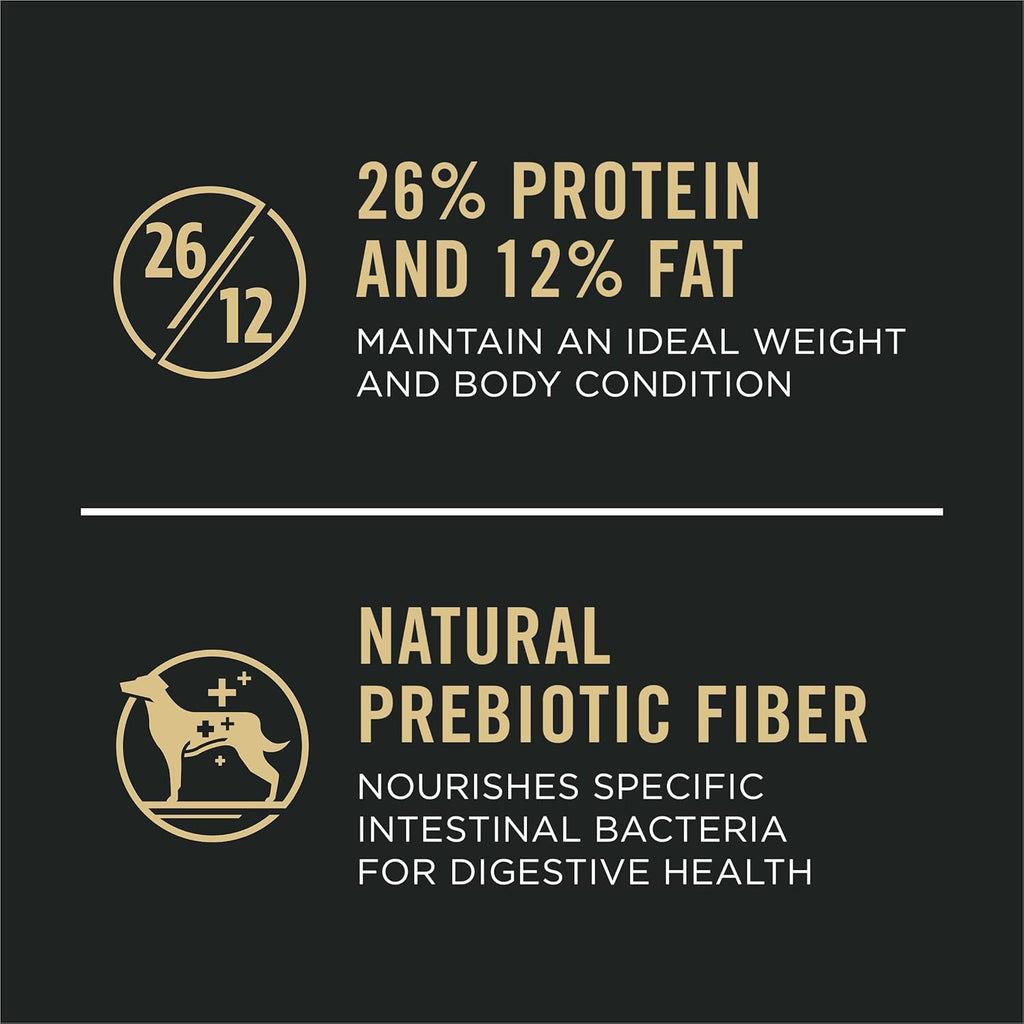Purina Pro Plan Large Breed Dry Dog Food, Chicken & Rice, 34 lb Bag