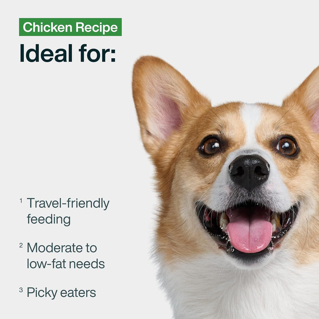 JustFoodForDogs JustFresh Fresh Wet Dog Food or Topper - Chicken, 7 Pack