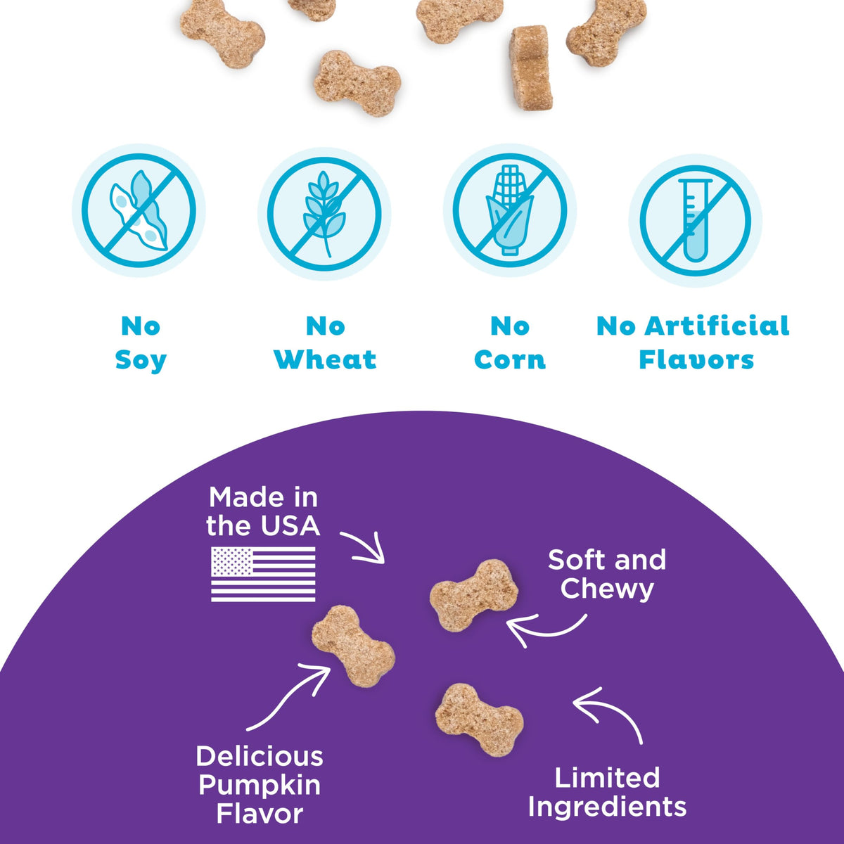 Outward Hound Nina Ottosson Puzzle Bitez Dog Treats, Peanut Butter, 7.5 oz | USA Made, Healthy Bite-Sized Treats for Training Reward & Interactive Puzzle Toys, No Artificial Additives, Dogs & Puppies