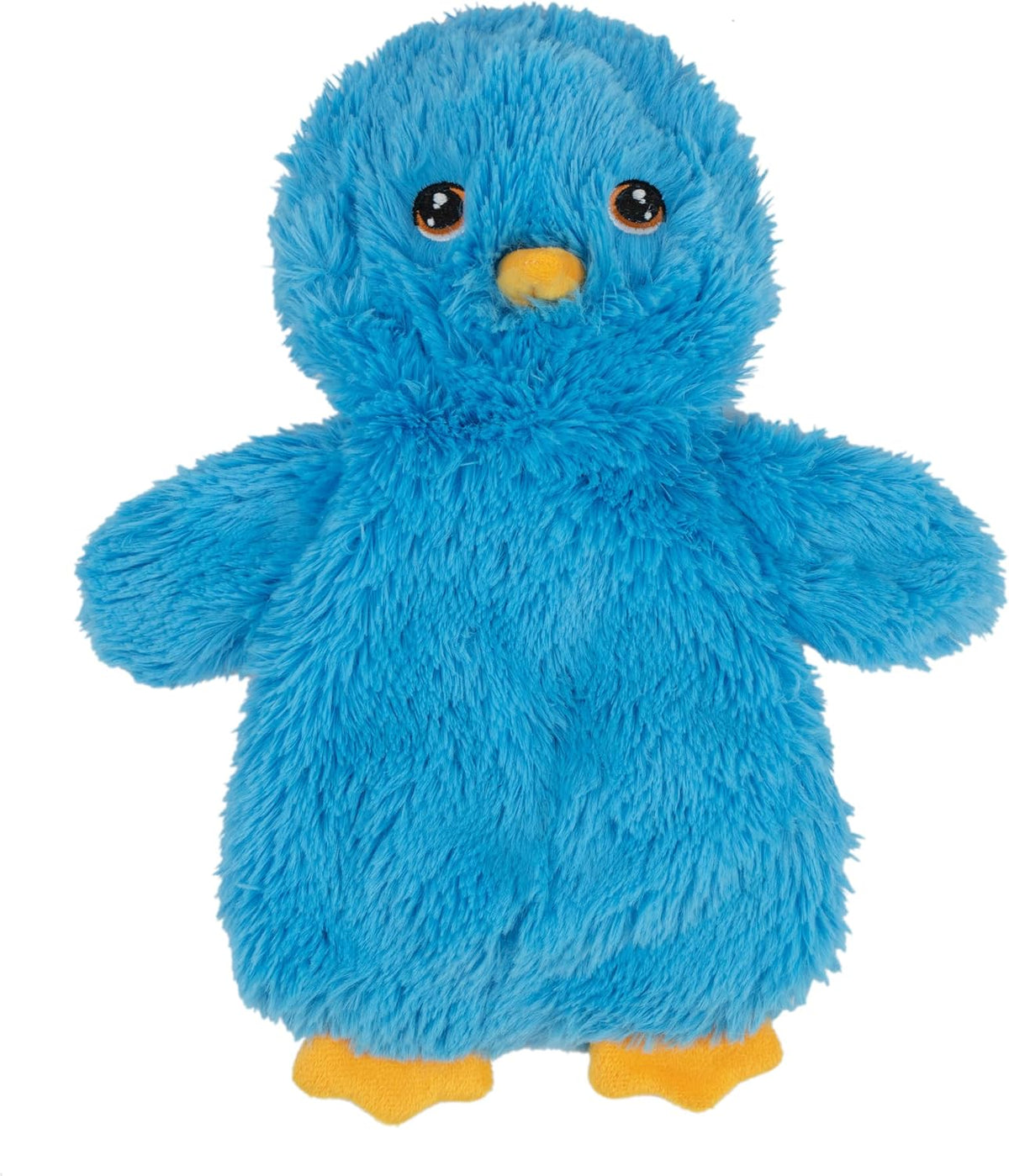 Best Pet Supplies Interactive Squeaky Dog Toy - Crinkle Duck, Yellow | Stuffing Free Body, Soft, Squeaks & Crinkles, No Mess, Perfect for Moderate Chewers, Toss and Fetch Play