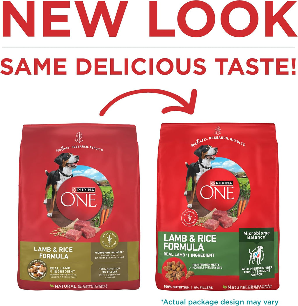 Purina ONE Lamb and Rice Formula Dry Dog Food for Digestive Support